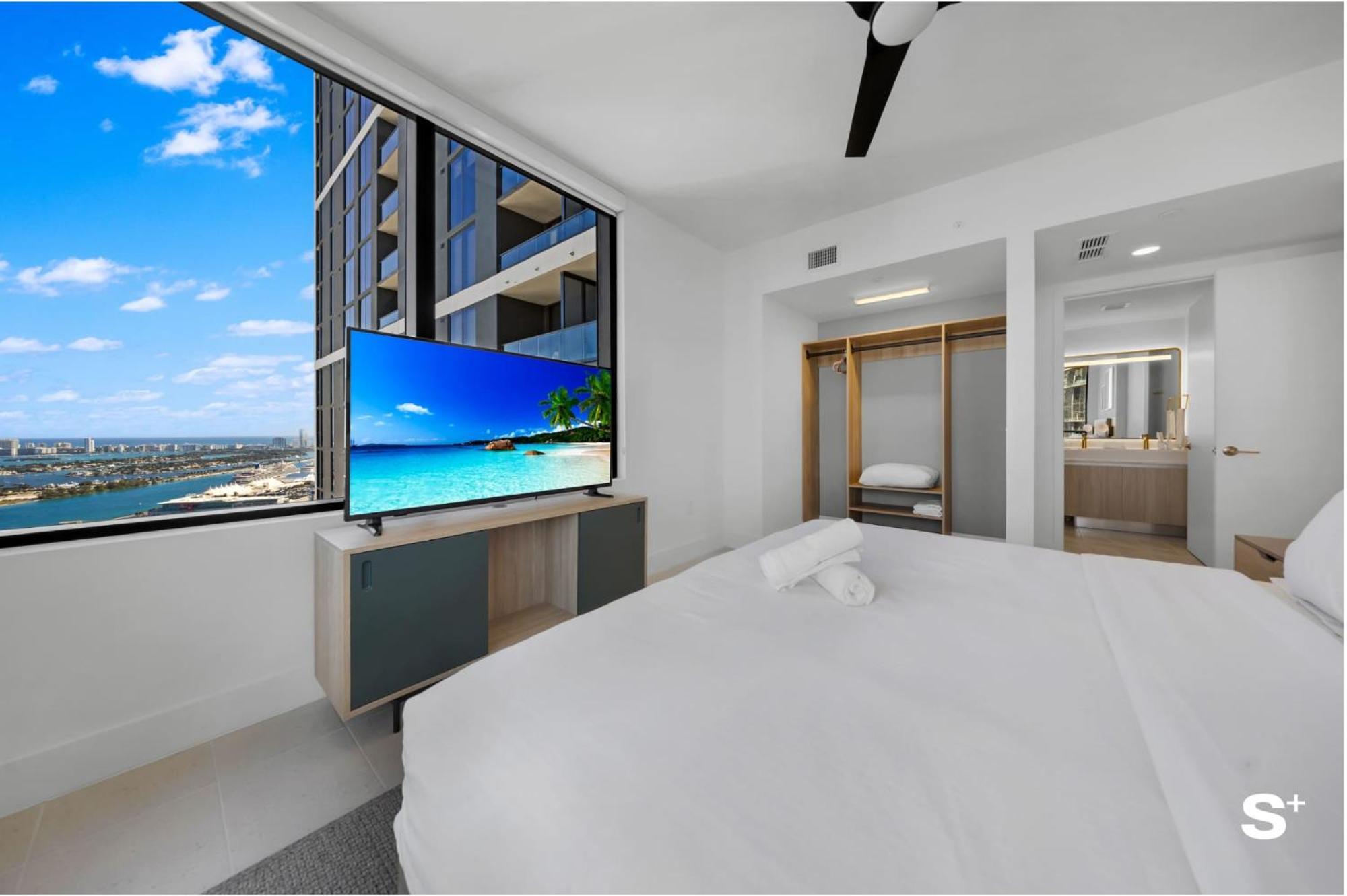 Сasa de vacaciones Contemporary Getaway With Skyline & Bay Views Miami